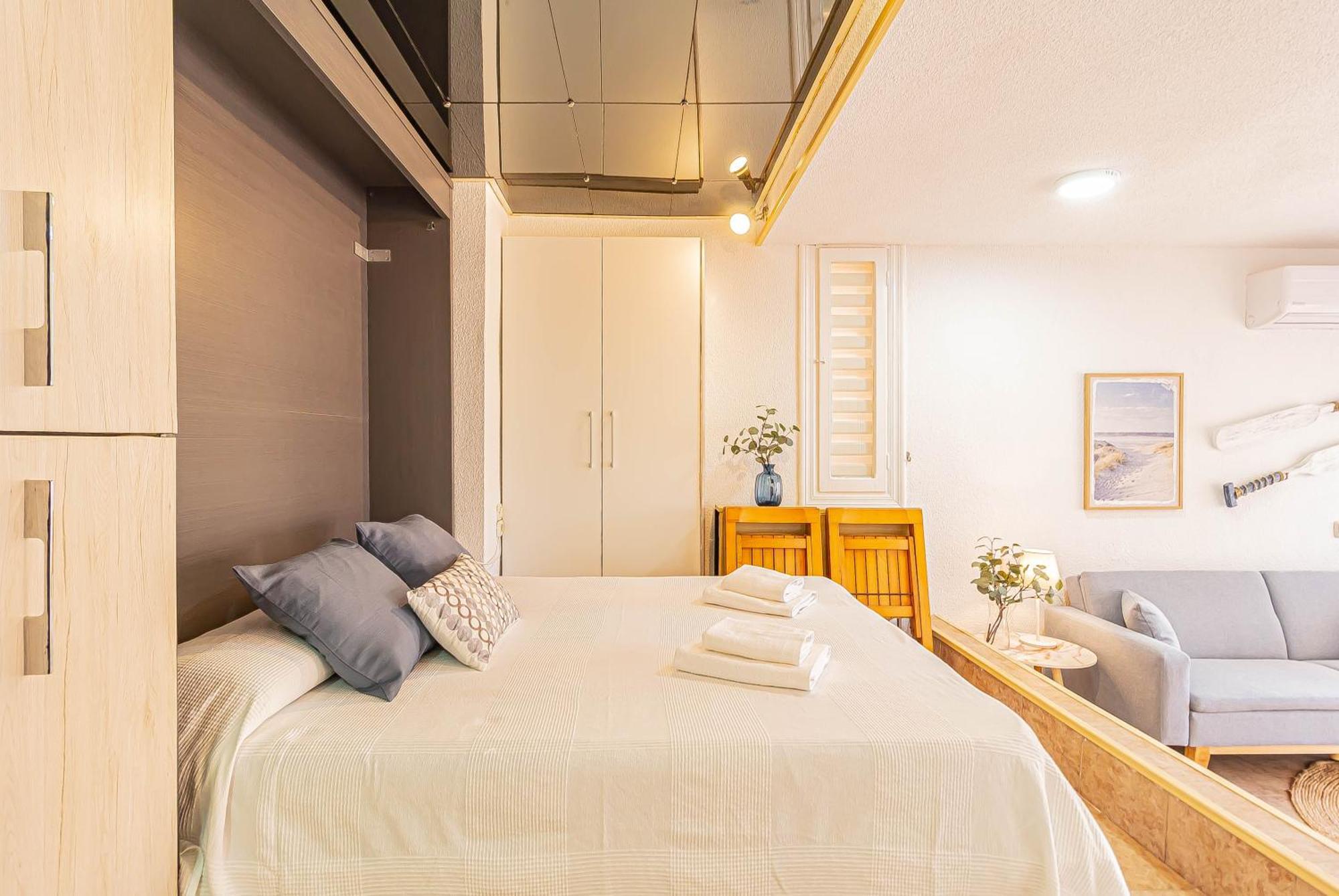 La Pecera - La Manga Del Mar Menor - Edificio Monaco - Kilometro 7 - Cama Plegable Y Sofa-Cama La Manga del Mar Menor Exterior foto