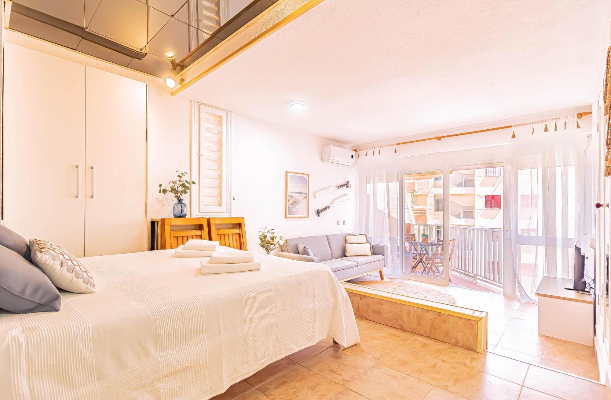 La Pecera - La Manga Del Mar Menor - Edificio Monaco - Kilometro 7 - Cama Plegable Y Sofa-Cama La Manga del Mar Menor Exterior foto