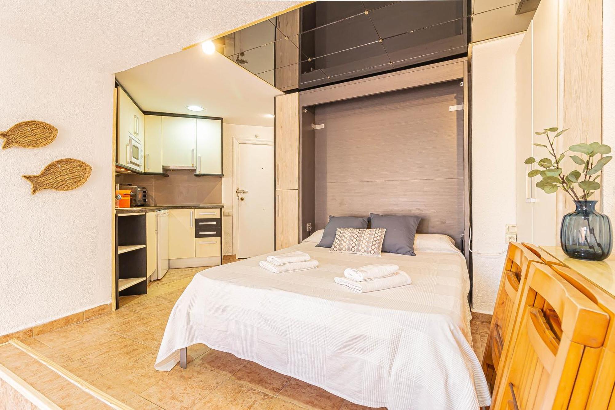 La Pecera - La Manga Del Mar Menor - Edificio Monaco - Kilometro 7 - Cama Plegable Y Sofa-Cama La Manga del Mar Menor Exterior foto