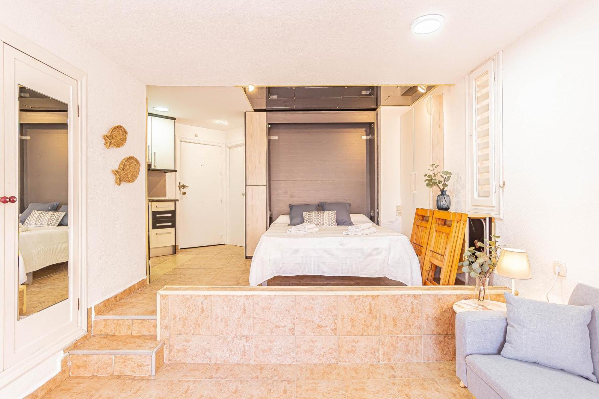 La Pecera - La Manga Del Mar Menor - Edificio Monaco - Kilometro 7 - Cama Plegable Y Sofa-Cama La Manga del Mar Menor Exterior foto