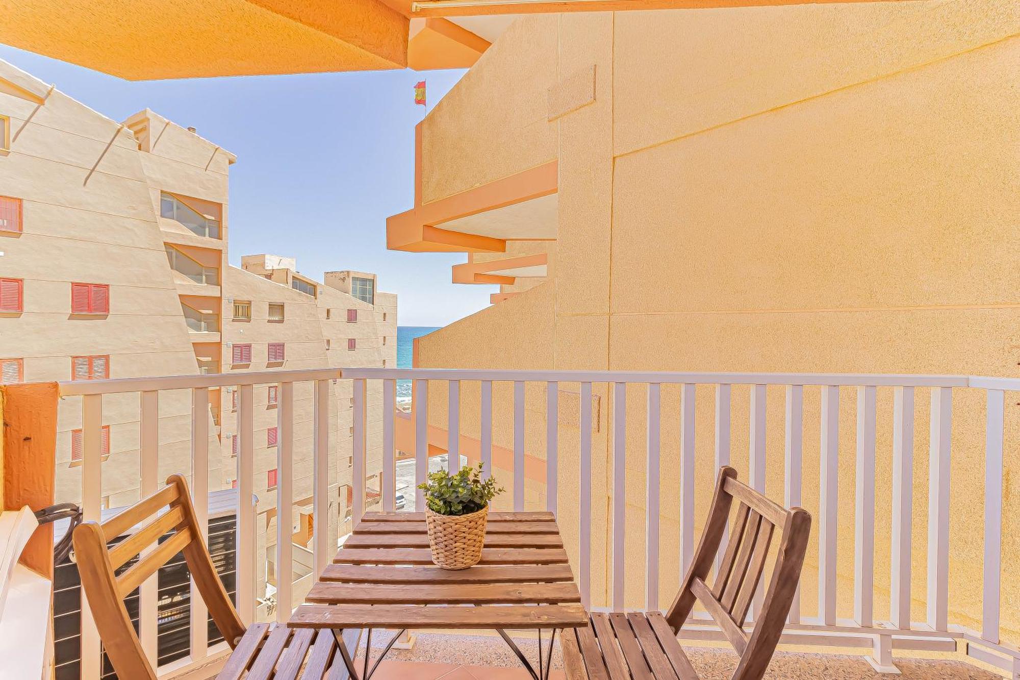 La Pecera - La Manga Del Mar Menor - Edificio Monaco - Kilometro 7 - Cama Plegable Y Sofa-Cama La Manga del Mar Menor Exterior foto