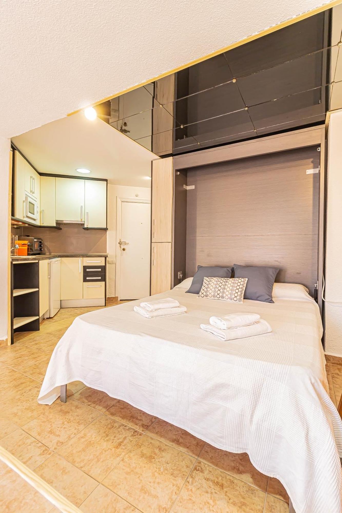 La Pecera - La Manga Del Mar Menor - Edificio Monaco - Kilometro 7 - Cama Plegable Y Sofa-Cama La Manga del Mar Menor Exterior foto
